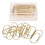 100Pcs Cute Planner Clips Innovative Design Anti 8