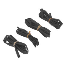 4er Set Schrumpfschlauch-Kit mit Klebstoff Elektrik-Set, 3 mm, 4 mm, 5 mm, 6 mm, 1 Meter