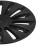 4 Pcs 19 Inch Wheel Hub Cap Matte Black Wheel 15
