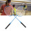LEIJIAER Badminton Racket Offensive Iron Alloy 11