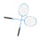 LEIJIAER Badminton Racket Offensive Iron Alloy 3