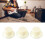 3Pcs Guitar Control Knob Set Ivory White Plastic Volume & Tone Replacement Kit 13