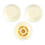 3Pcs Guitar Control Knob Set Ivory White Plastic Volume & Tone Replacement Kit 6