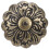 30Pcs Upholstery Nail Retro Flower Shape Cyan 10