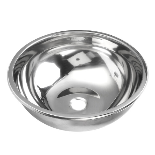 360mm Diameter Round Bar Sink Stainless Steel 1