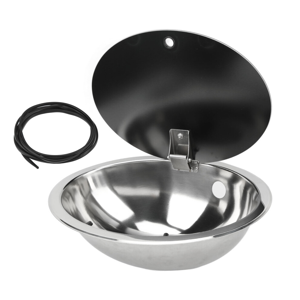 Round Bar Sink Large Capacity Stainless Steel Rv 9121376258596