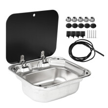 RV Kitchen Sink Large Capacity 420x370x145mm