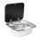 RV Kitchen Sink Large Capacity 420x370x145mm 8