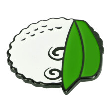 Golf-Hut-Klammern aus Zinklegierung Magnetischer Golfhut-Clip Abnehmbarer Golfballmarkierer für den Golfplatz Club Grün