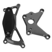 Motorrad Motorenschutz Aluminiumlegierung Motorrahmen Slider Crashschutzabdeckung Ersatz für SUZUKI GSX‑S1000 KATANA Titanium-Farbe