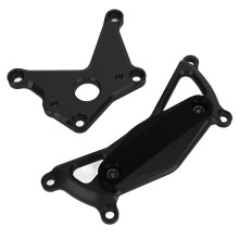 Motorrad-Engine Guard Aluminiumlegierung Motorrahmen-Slider Schutzabdeckung Ersatz für SUZUKI GSX‑S1000 KATANA Schwarz