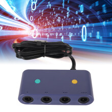 für Gamecube-Controller-Adapter 3-in-1 Spiele-Controller-Umwandler für Wii U, Switch und PC