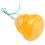 2 Pack Orange Gourd-Shaped Wasp Traps for Gardens and Patios 11