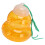 2 Pack Orange Gourd-Shaped Wasp Traps for Gardens and Patios 15