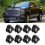 16Pcs Truck Bed Cap Topper Mount Clamps Camper 10