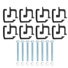 16Pcs Truck Bed Cap Topper Mount Clamps Camper