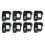 16Pcs Truck Bed Cap Topper Mount Clamps Camper 2
