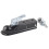 3500LBS Straight Trailer Tongue Coupler with 2in 1
