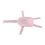 Baby Pink Bath Seat Support Net - Adjustable, Breathable Mesh, Skid Proof 1