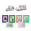 4pcs/set Embroidery Sewing Hoop Set For Brother 12