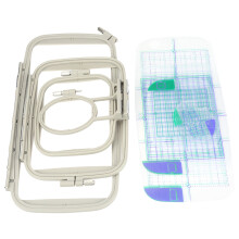 4pcs/set Embroidery Sewing Hoop Set For Brother