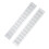 2 Pcs Aluminium Alloy Rectangular Vent Grille 80x500mm for Cabinets & RV 9