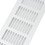 2 Pcs Aluminium Alloy Rectangular Vent Grille 80x500mm for Cabinets & RV 12