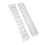 Air Vent Aluminium Alloy Rectangular Vent Plate 80x400mm for Cabinets & Closets 11