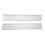 2 Pcs Aluminium Alloy Rectangular Vent Grille 80x500mm for Cabinets & RV 16