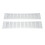 Air Vent Aluminium Alloy Rectangular Vent Plate 80x400mm for Cabinets & Closets 16