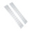 2 Pcs Aluminium Alloy Rectangular Vent Grille 80x500mm for Cabinets & RV 1