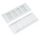 Aluminum Vent Grille 80x200mm Silver Rectangular for Cabinets & RV 1