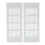 Aluminum Vent Grille 80x200mm Silver Rectangular for Cabinets & RV 3