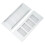 Aluminum Vent Grille 80x200mm Silver Rectangular for Cabinets & RV 11