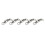TwoWay Stainless Steel Bearing Rotation Ring 8Word 10