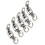 TwoWay Stainless Steel Bearing Rotation Ring 8Word 5