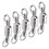 TwoWay Stainless Steel Bearing Rotation Ring 8Word 9