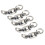 TwoWay Stainless Steel Bearing Rotation Ring 8Word 8