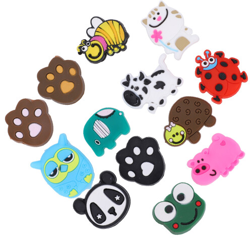 13Pcs Tennis Racket Cute Animal Shape Vibration 2