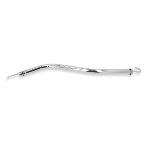 18‑3/4 Inch Silver Chrome Plated Engine Oil