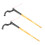 2 Pcs Whip Lights 340mm Long Amber Lighted Antenna 7