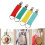 4pcs Hat Clip 4 Colors Embedded Plastic Lock 11