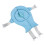 Baby Bathtub Cushion, Soft Skin-Friendly Floating Support, 47cm 1