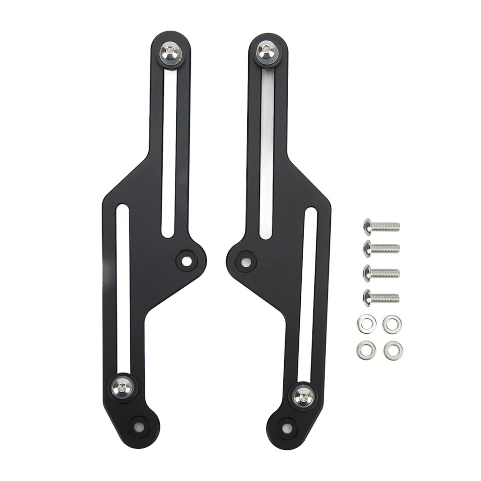 Pair Motorcycle Adjustable Windshield Bracket