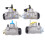 4 Pieces Front Left Right Brake Wheel Cylinders 9