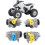 4 Pieces Front Left Right Brake Wheel Cylinders 11