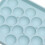 25 Cell Silicone Ice Cube Tray Blue Easy Release Small Round Ice Sphere Mold 8