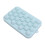25 Cell Silicone Ice Cube Tray Blue Easy Release Small Round Ice Sphere Mold 16