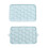 25 Cell Silicone Ice Cube Tray Blue Easy Release Small Round Ice Sphere Mold 13
