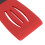 3-in-1 Silicone Kitchen Tongs, Locking, Heat-Resistant, Red/Black 12